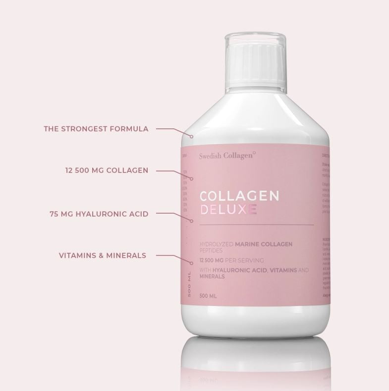 Vloeibaar Collageen drink (12500mg) SWEDISH COLLAGEN DELUXE